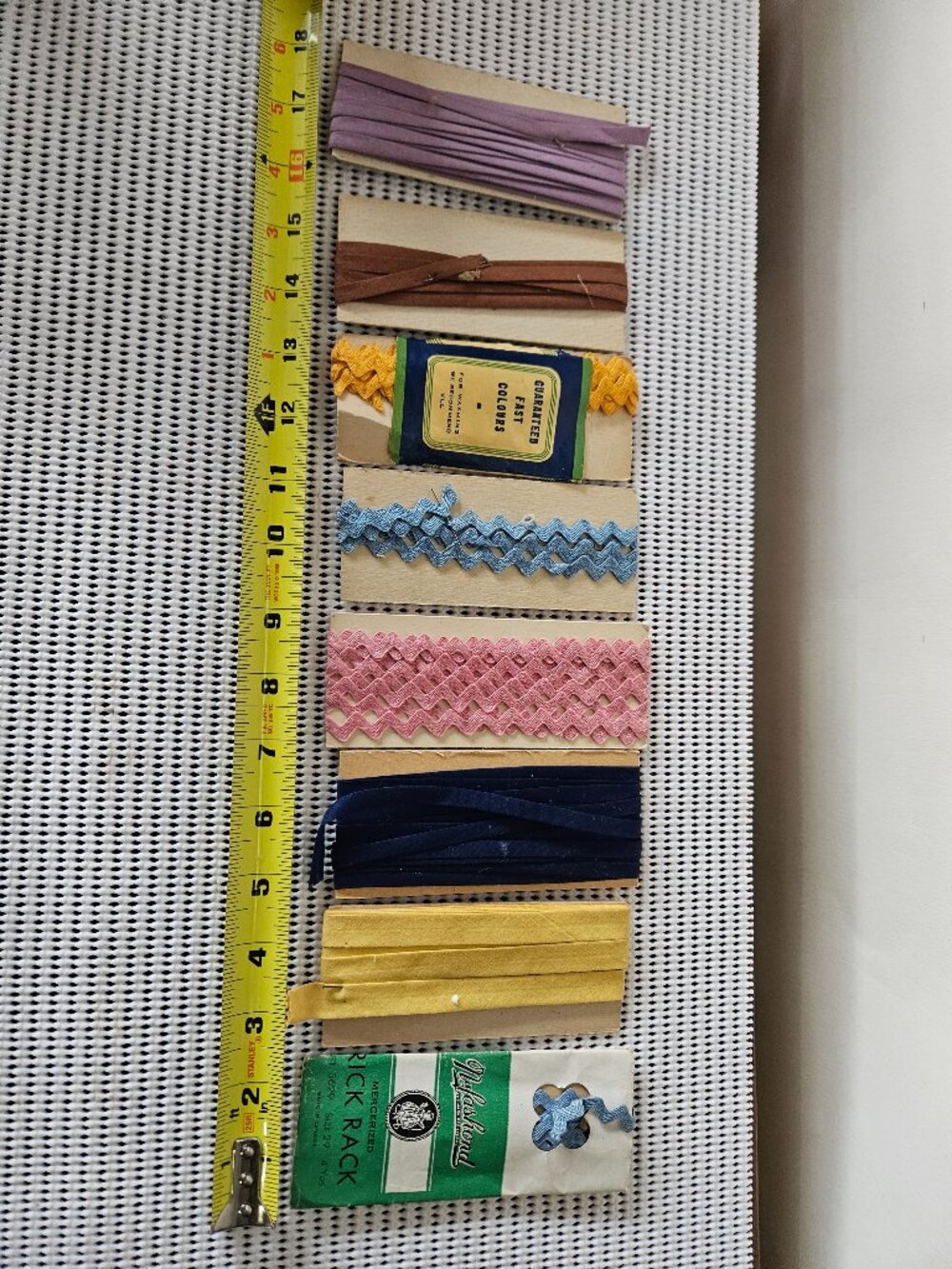 Vintage rick rack packages  G12